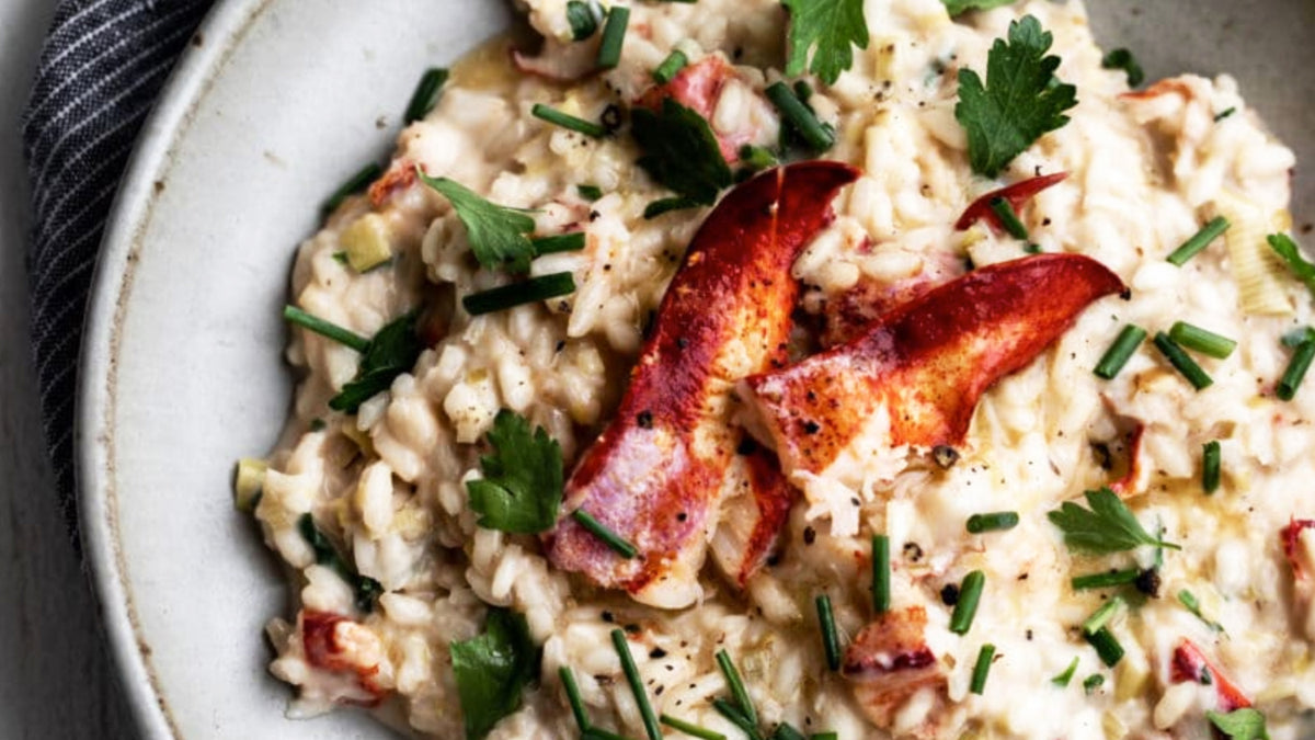 Maine Lobster Risotto Get Maine Lobster