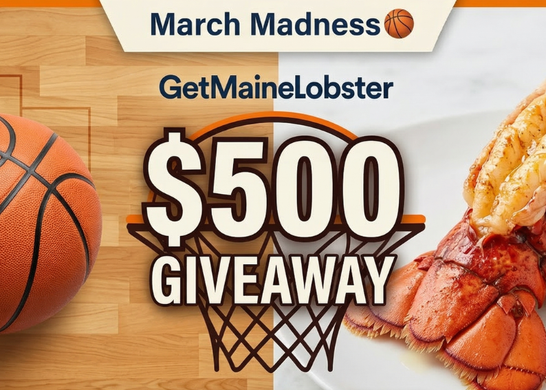 Win $500 in Lobster: March Madness Sweepstakes