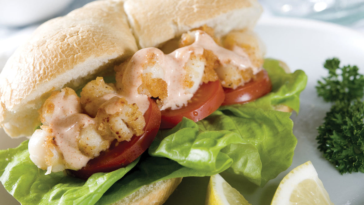 Scallop Po'Boy Get Maine Lobster