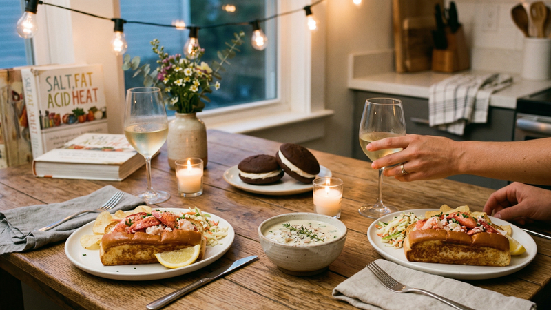 Maine: Lobster Rolls, Clam Chowder, Whoopie Pies