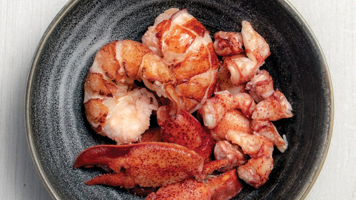 Fresh Maine Lobster Tail, Claw & Knuckle Meat (2LBs)