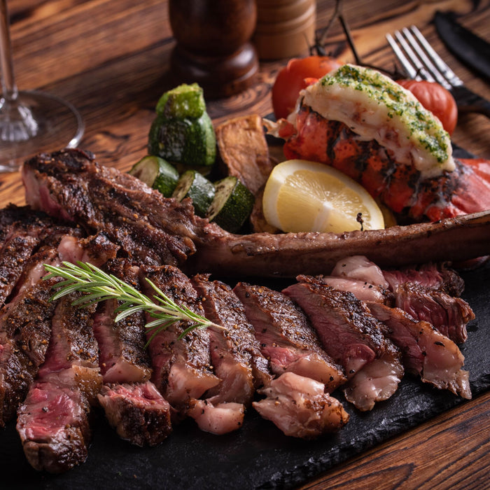 Lobster Tails & Steak Tips