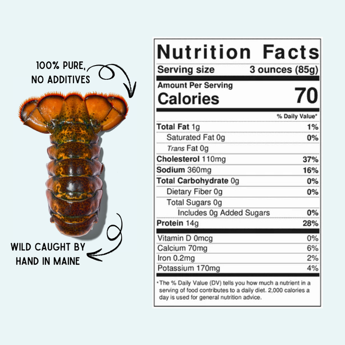 Maine Lobster Tails (4-Pack)