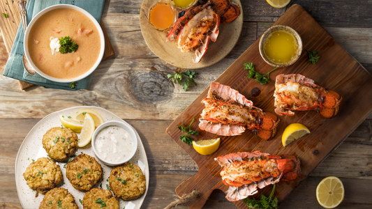 Spring Lobster Tail Feast For Eight