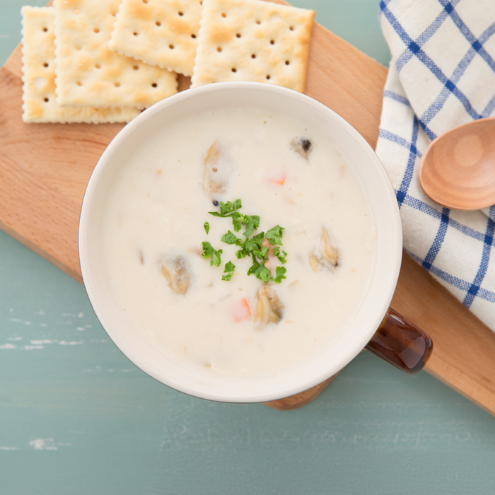 2 Pints of Wicked Good Clam Chowda