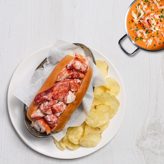 Buy 4 Maine Lobster Rolls, Get 1 Pint of Lobster Bisque FREE