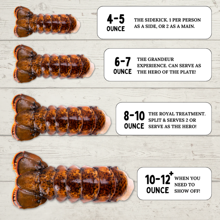 Maine Lobster Tails (4-Pack)