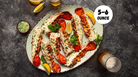 4 or 8 Prime 5-6 Ounce Lobster Tails