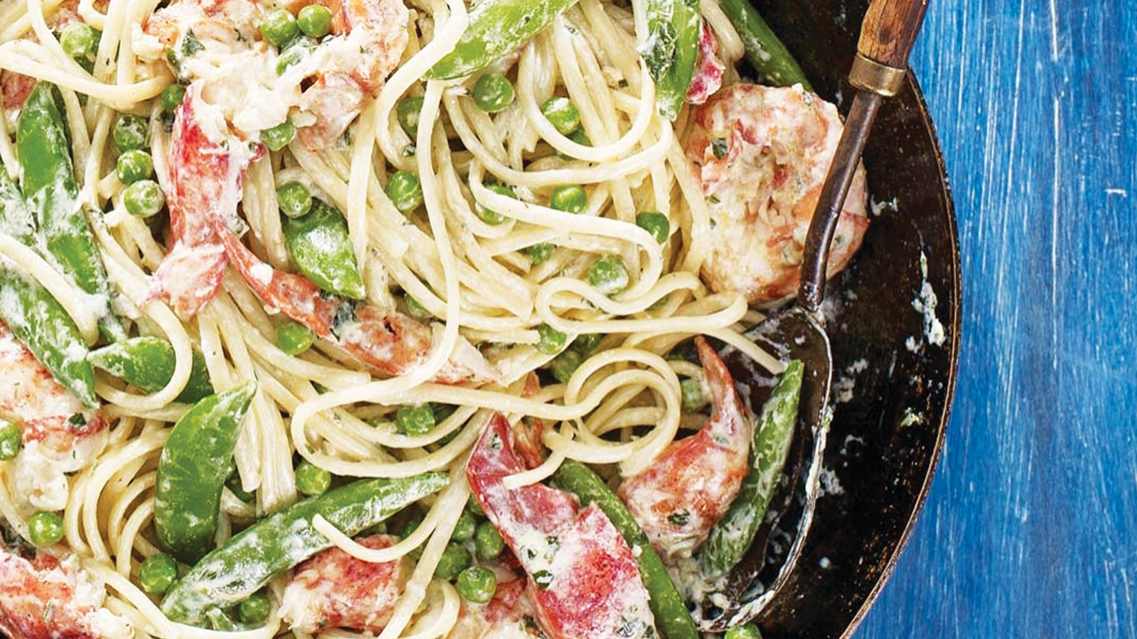 Creamy Lobster Linguine Recipe image by Get Maine Lobster