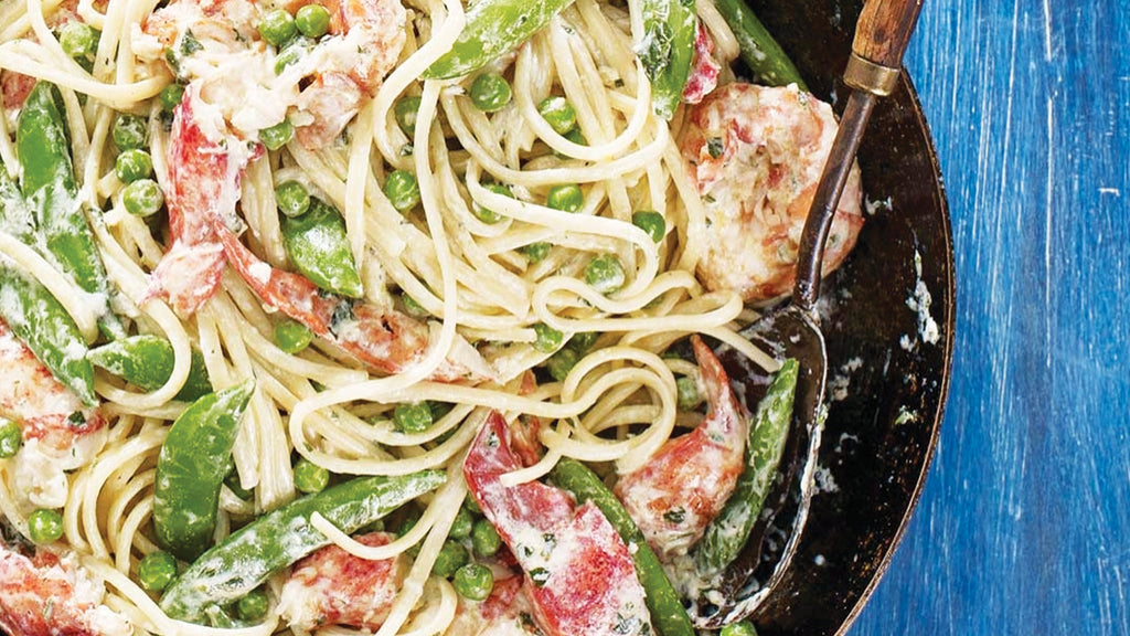 Creamy Lobster Linguine Recipe image by Get Maine Lobster