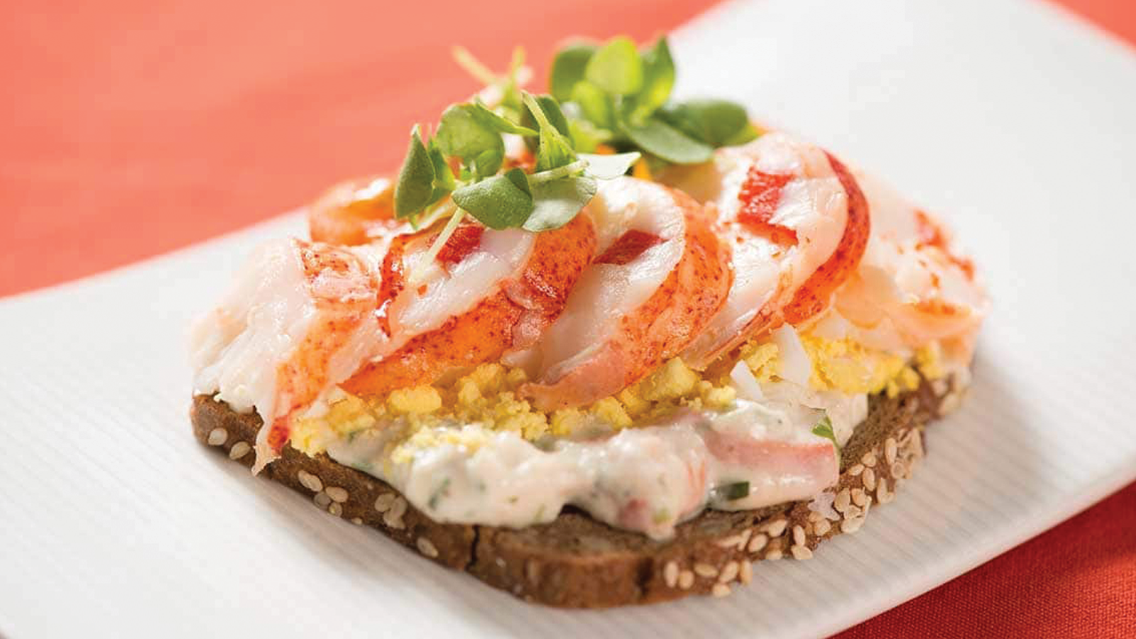 Maine Lobster Smørrebrød Recipe image by Get Maine Lobster