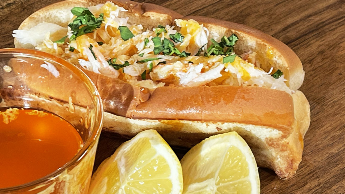 Jonah Crab Roll with Old Bay Butter Recipe image by Get Maine Lobster