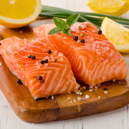 Fresh maine salmon recipe in air fryer.