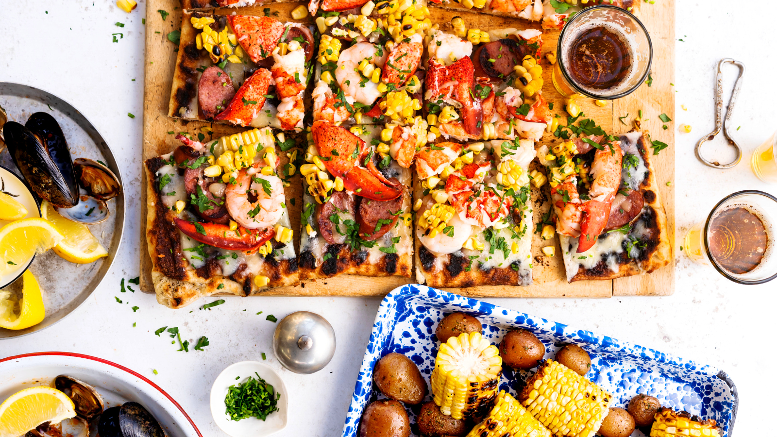 Grilled Maine Lobster Pizza Recipe image by Get Maine Lobster