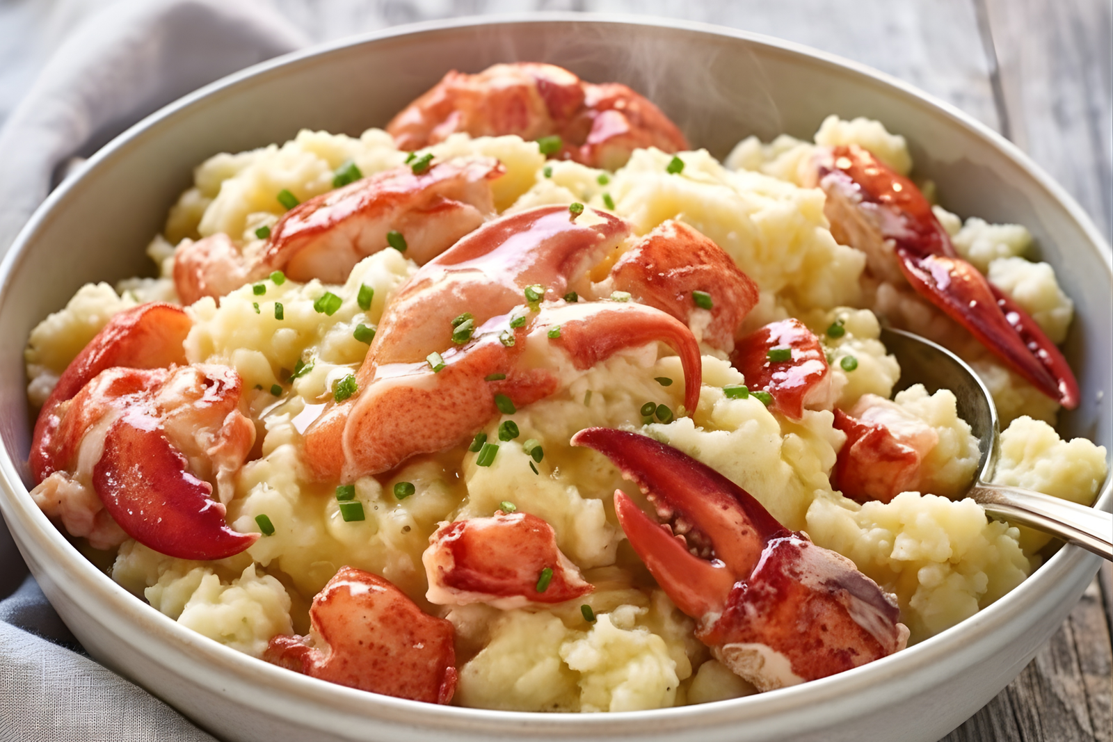 Maine Lobster Mash Potatoes