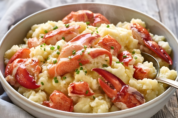 Maine Lobster Mash Potatoes