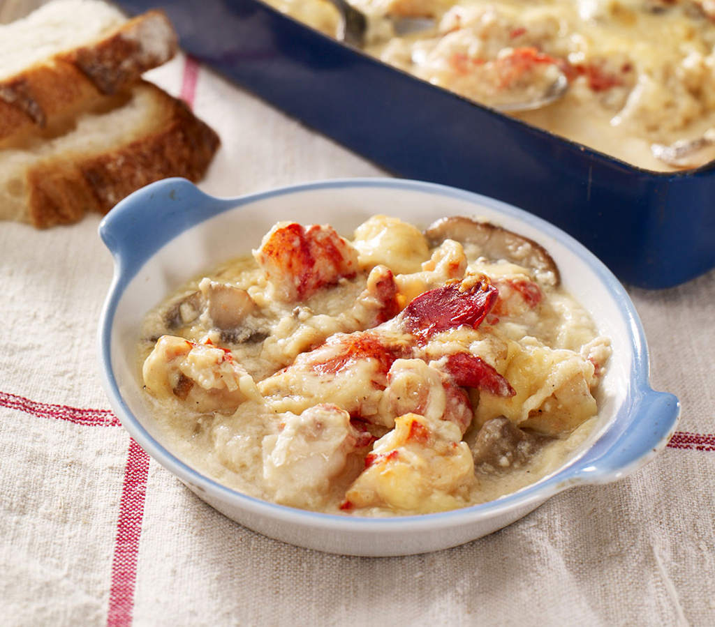 Broiled Maine Lobster Casserole