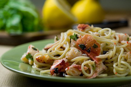 Slightly Spicy Lobster Pasta Recipe image by Get Maine Lobster