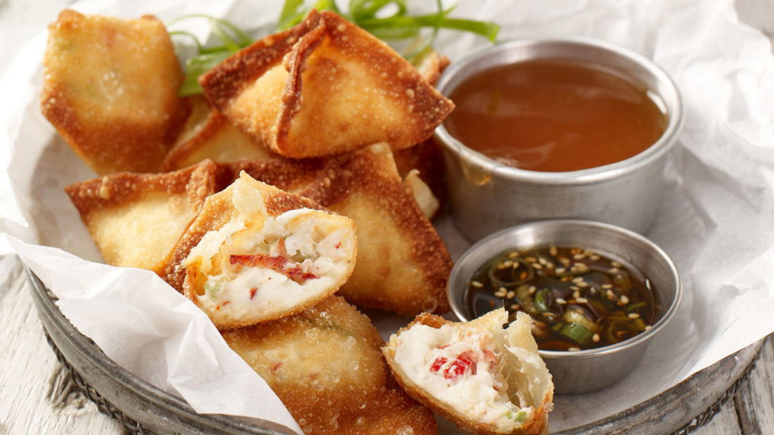 Maine Lobster Stuffed Rangoons Recipe image by Get Maine Lobster