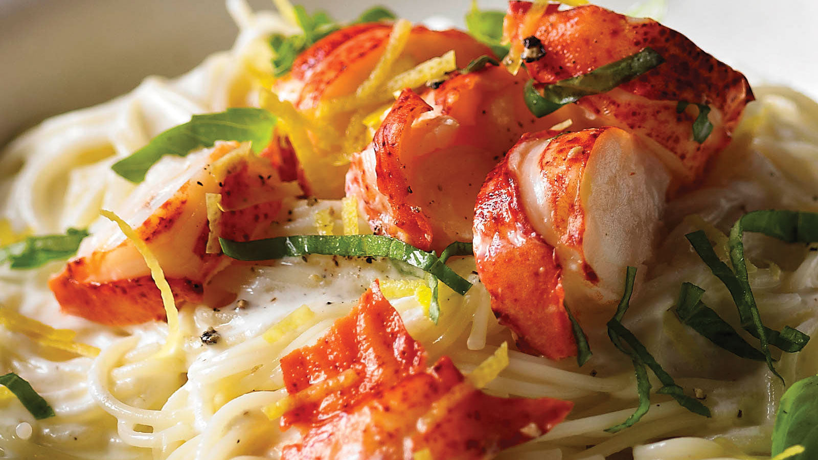 Fresh Maine Lobster Over Angel Hair Pasta Recipe image by Get Maine Lobster