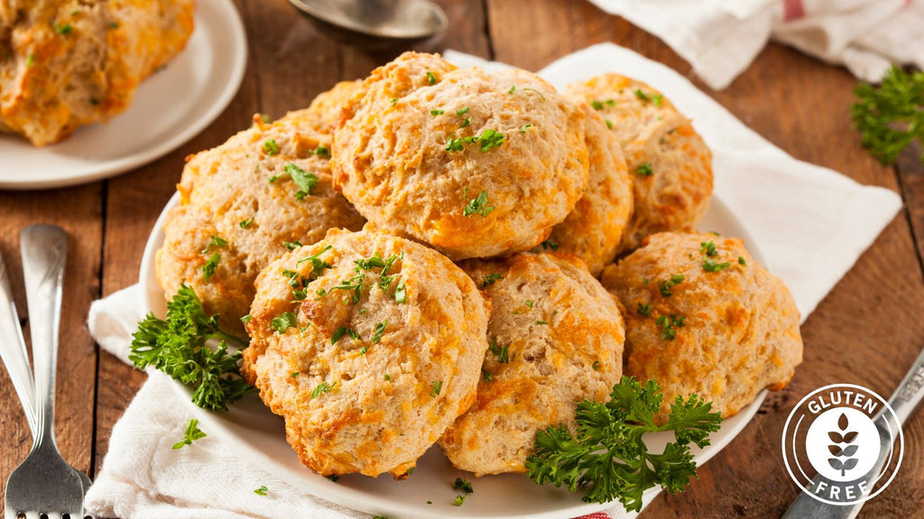 Low Cal Cauliflower Cheddar Bay Biscuits
