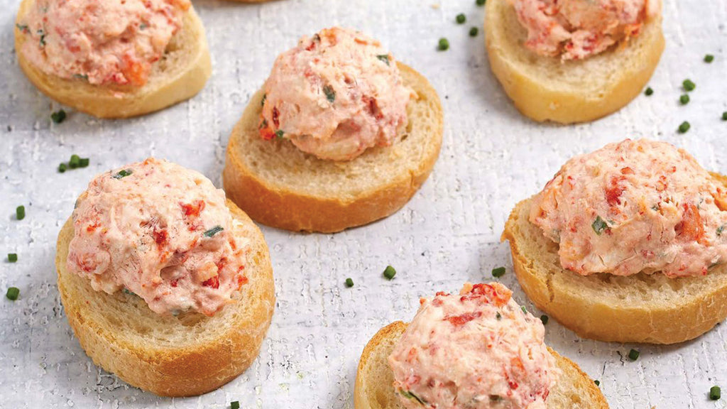 Lobster Crostini Melts (Appetizer) Recipe image by Get Maine Lobster