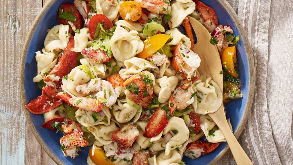 Maine Lobster and Tortellini Salad Recipe image by Get Maine Lobster