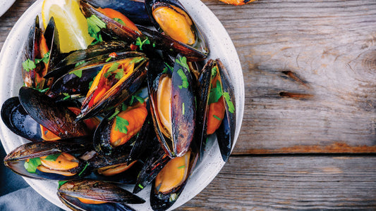 Irish Whiskey Smash Mussels Recipe image by Get Maine Lobster