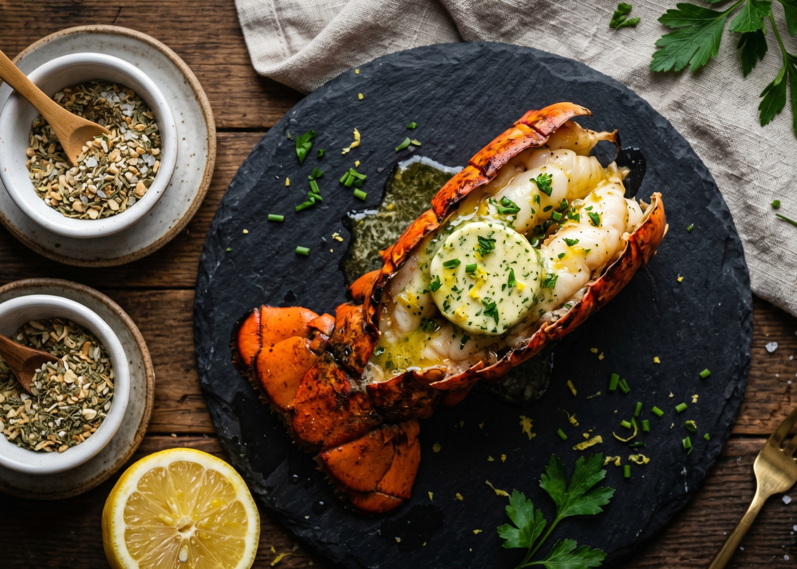 Pluck Zesty Garlic Compound Butter