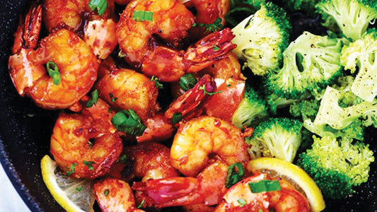 Sticky Honey Garlic Butter Shrimp Recipe image by Get Maine Lobster