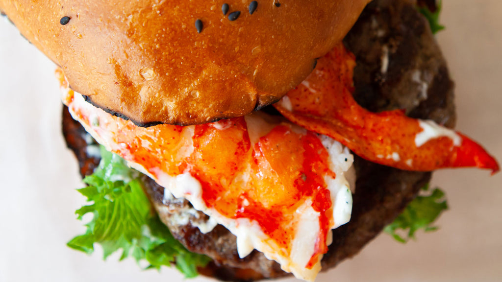 Maine Surf and Turf Burger Recipe image by Get Maine Lobster