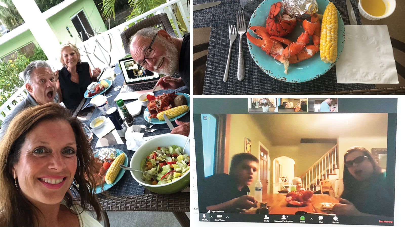 How to host a virtual dinner party Blog image by Get Maine Lobster