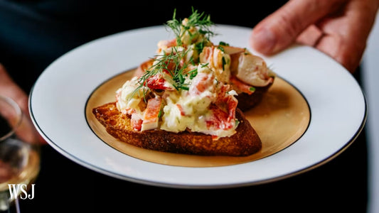 Lobster Crostini from The Wall Street Journal