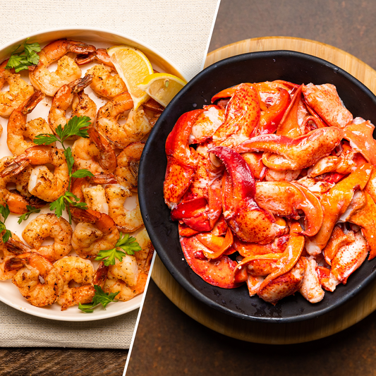 Buy 2 LBS Lobster Meat, Get 1 LB Tiger Shrimp FREE + Free Shipping
