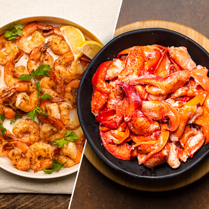 Buy 2 LBS Lobster Meat, Get 1 LB Tiger Shrimp FREE