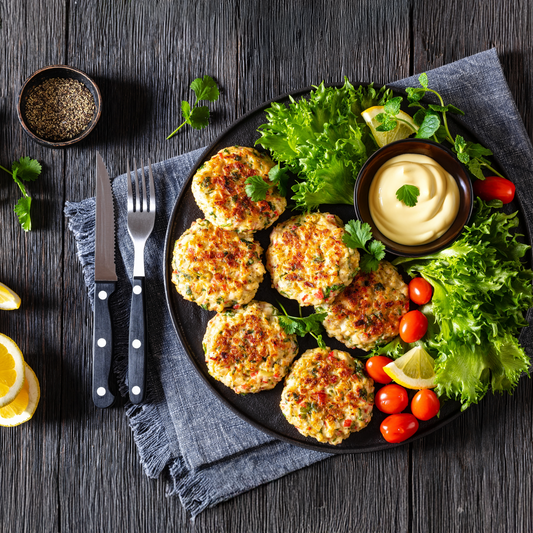 Geoffrey Zakarian Jumbo Lump Crab Cakes & Remoulade Sauce